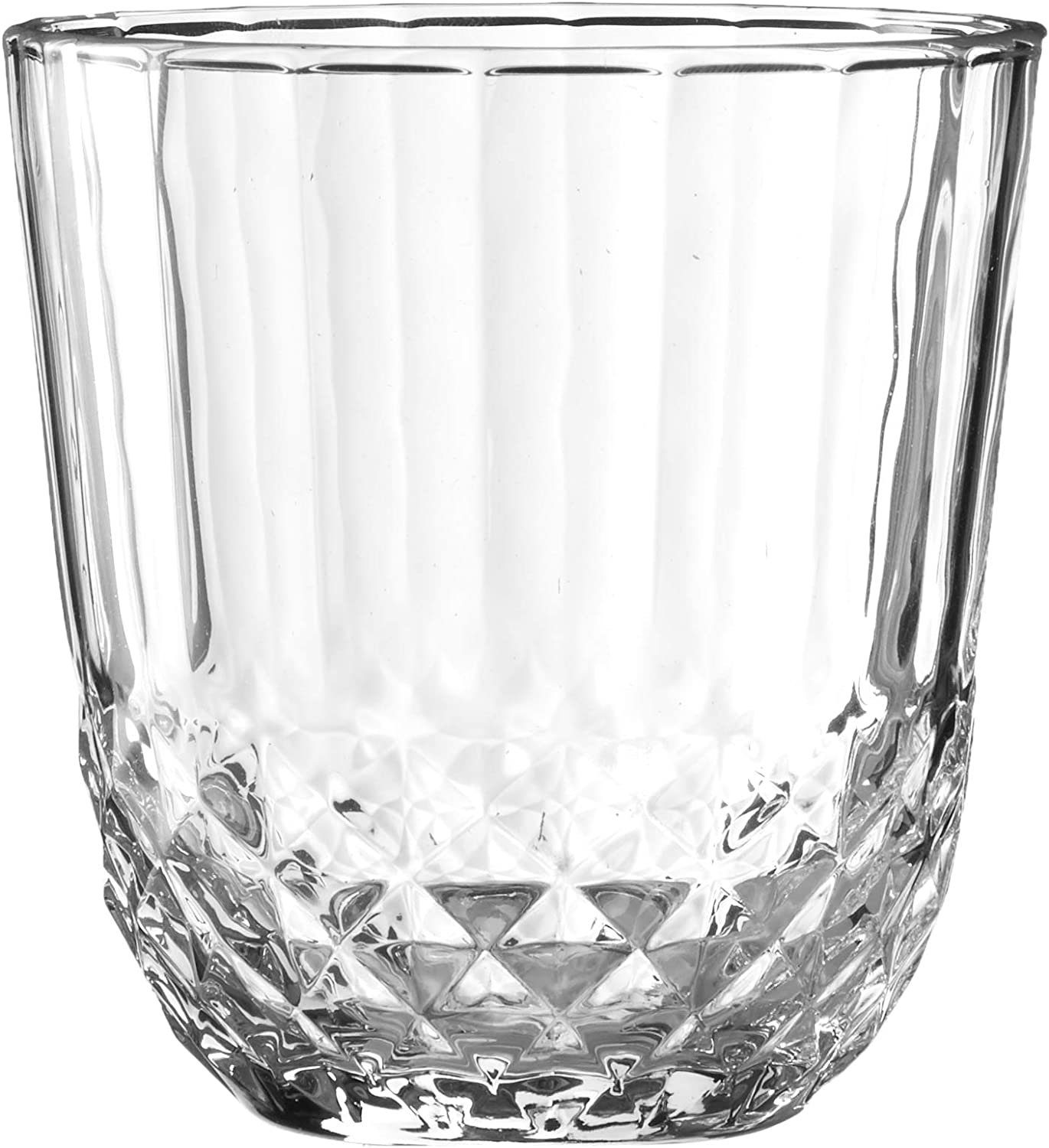 Whiskyglas Set, 325 ml, altmodische Lowball-Bar-Becher zum Trinken 6 Stück