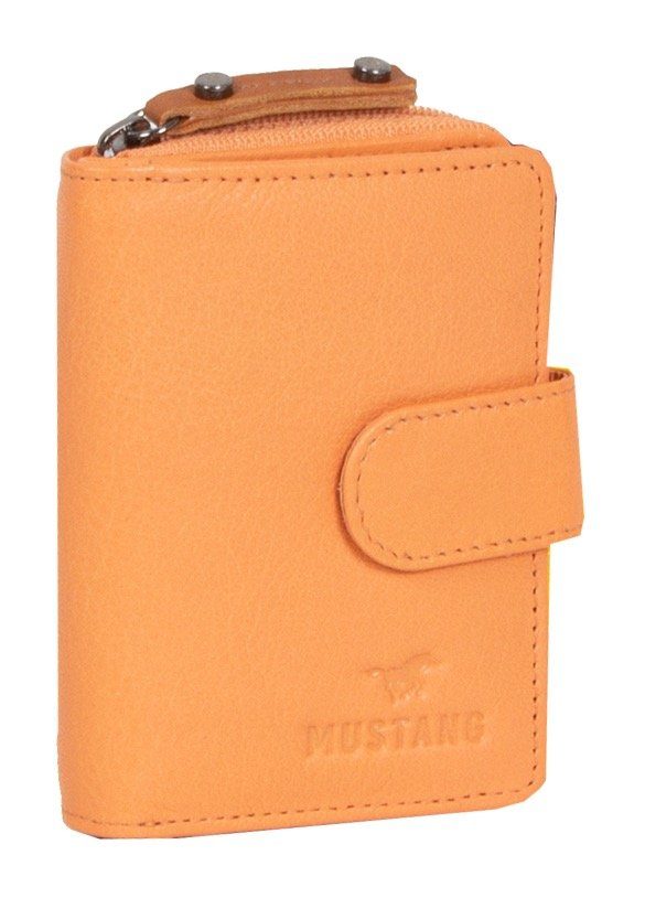 Kartensteckfächer 6 Geldbörse MUSTANG leather wallet side mit opening, Seattle