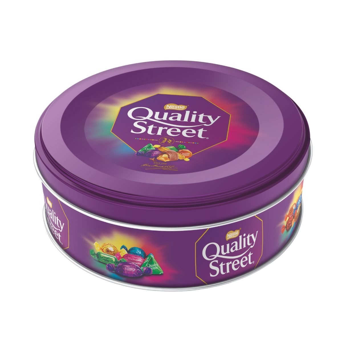 Nestlé Süßigkeit Quality Street, Pralinenmischung und Toffees, Dose, 410 g, 410 g