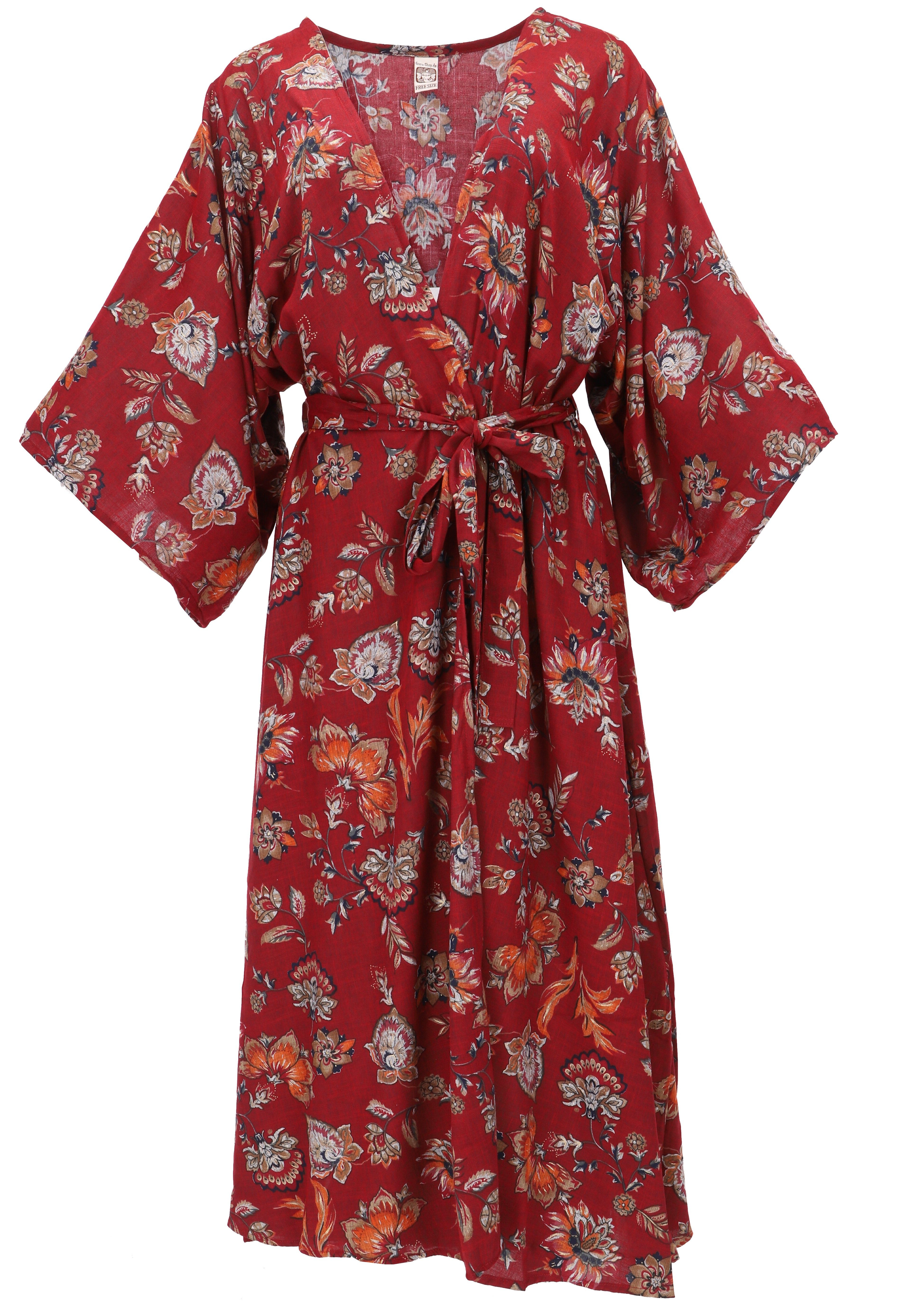 Guru-Shop Kimono Langer Kimono im Japan günstig online kaufen