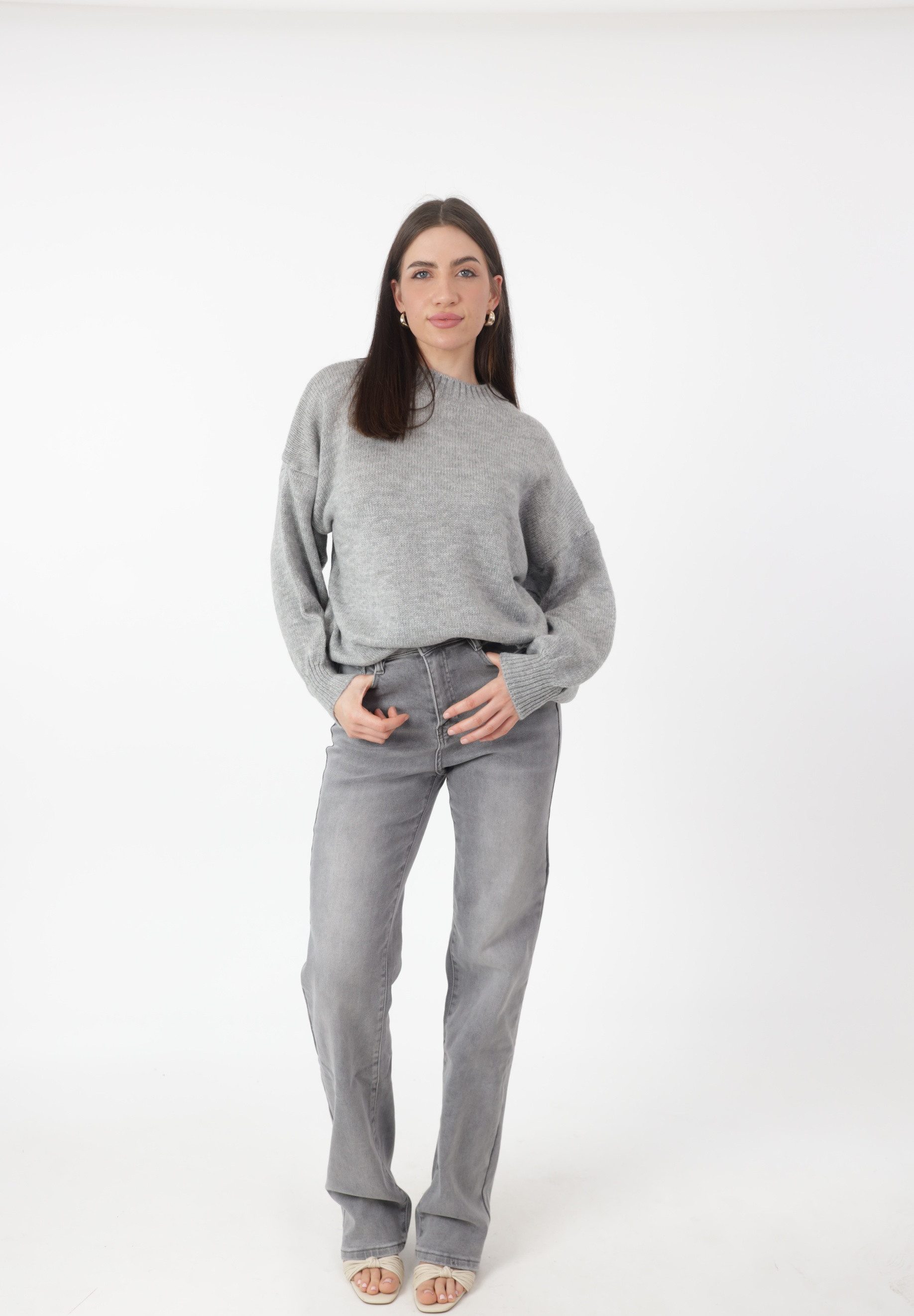 Elara Rundhalspullover Pullover