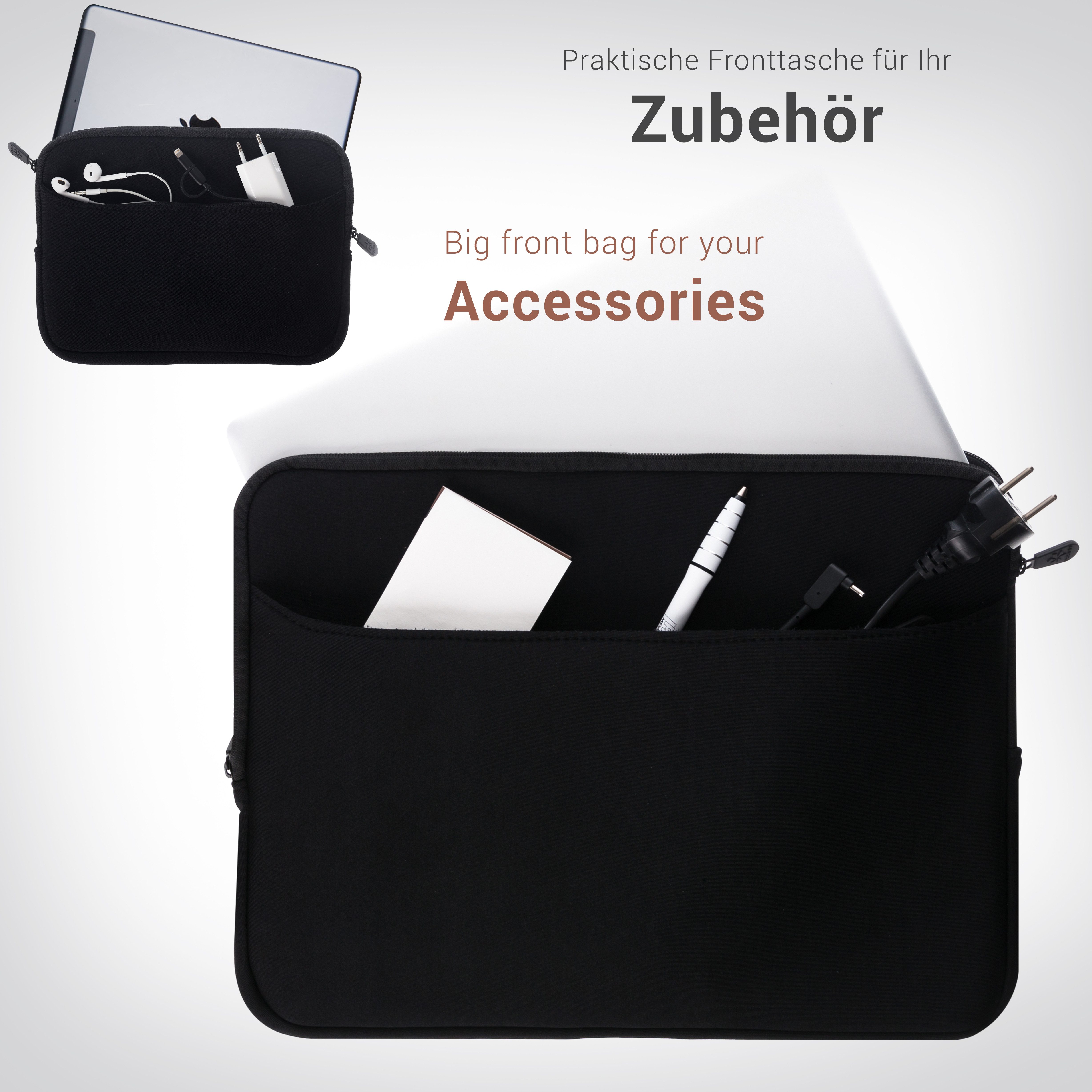 honju Tablettasche Darkroom iPad Air 13 / iPad Pro 13 Tasche, Innentasche, Wasserabweisend