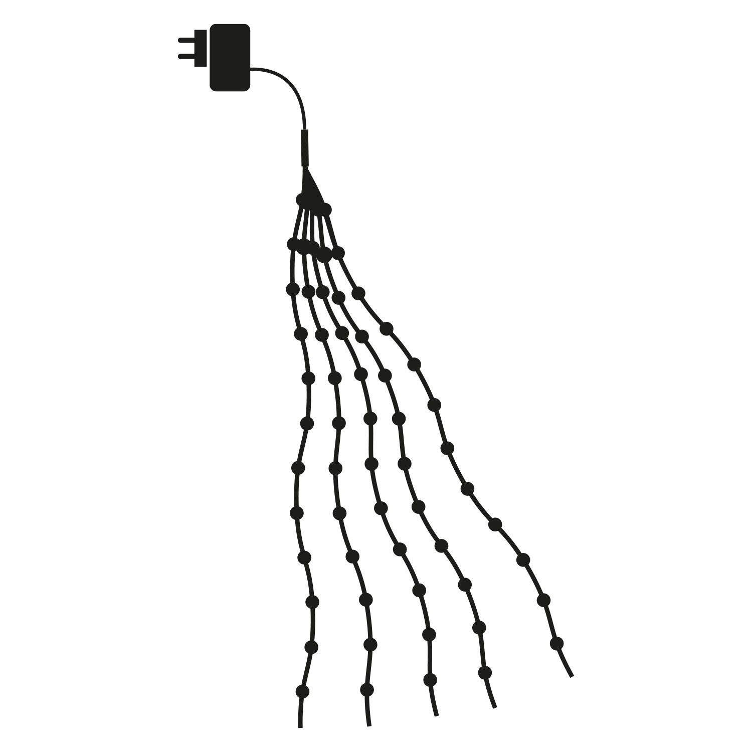 Sirius Home A/S LED-Lichterkette Trille Sterne – Bild 3 von 4