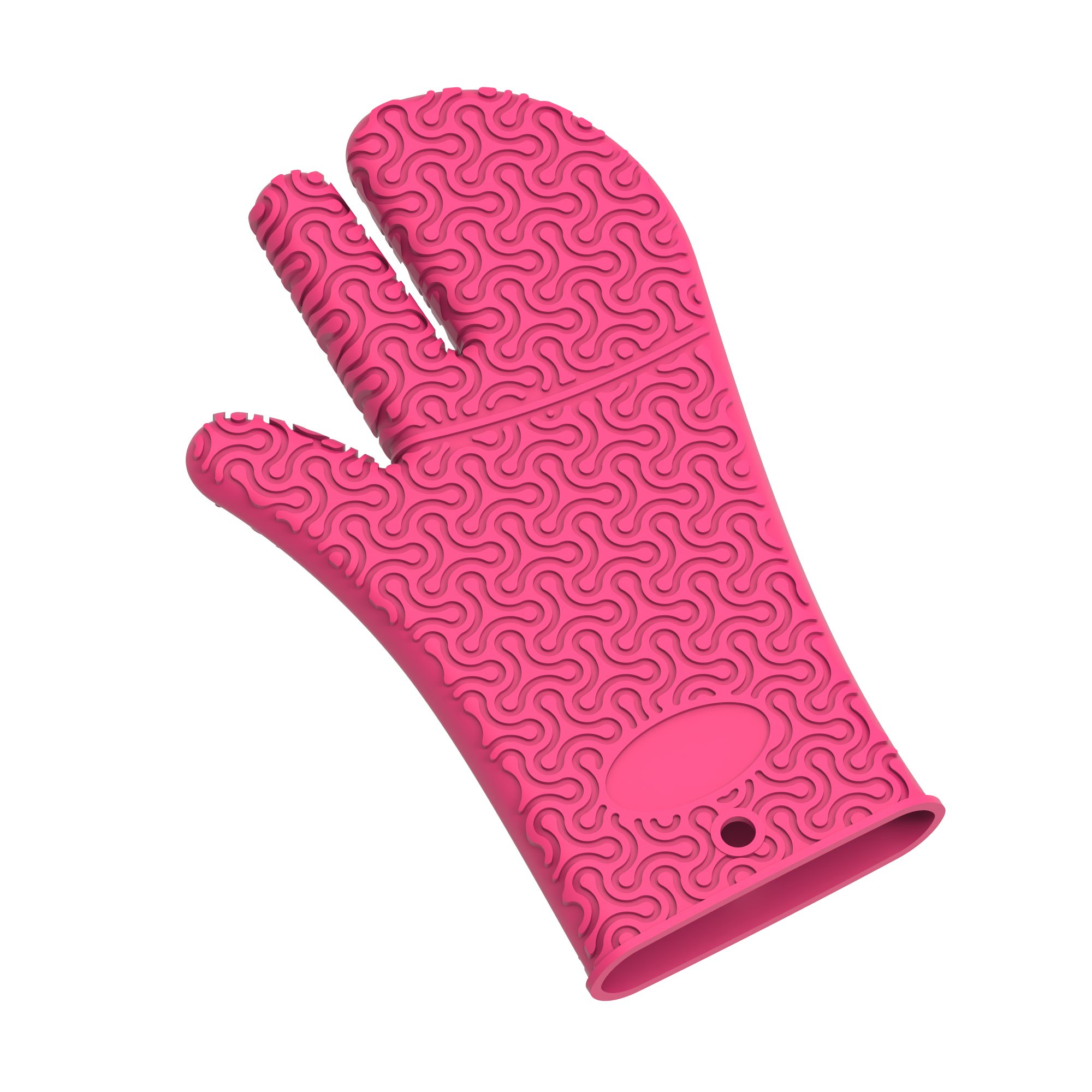 Kochblume Topfhandschuhe Silikon Handschuh Pink