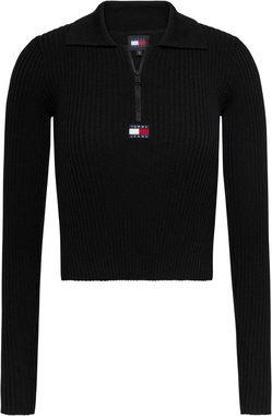 Tommy Jeans Strickpullover mit Tommy Jeans Markenlabel