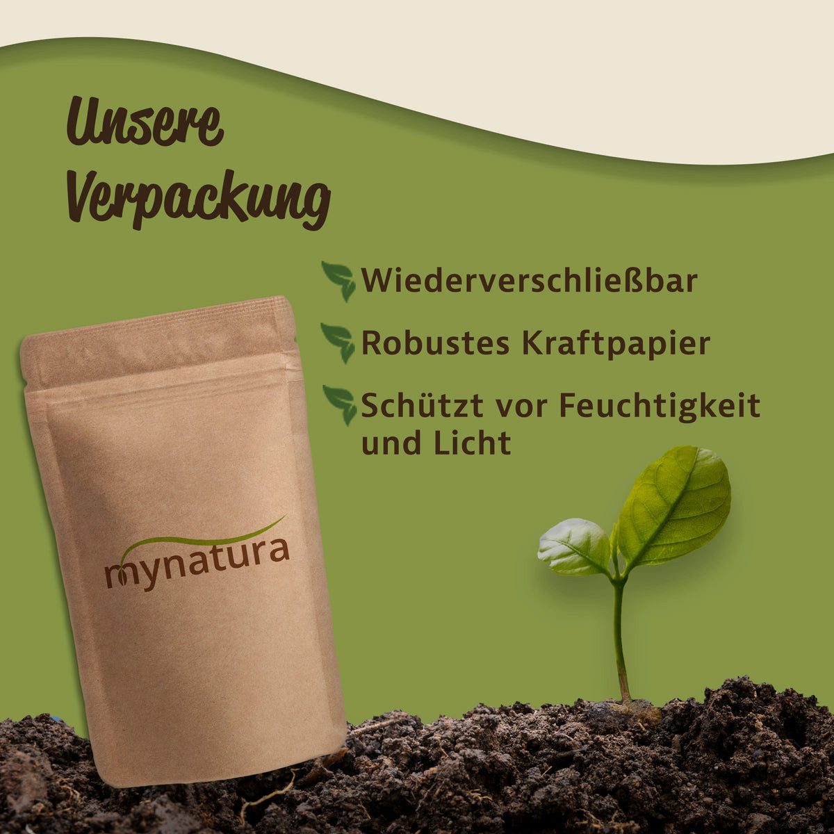 Mynatura Mehl Mynatura Bio Johannisbrotkernmehl E410 – Bild 5 von 5