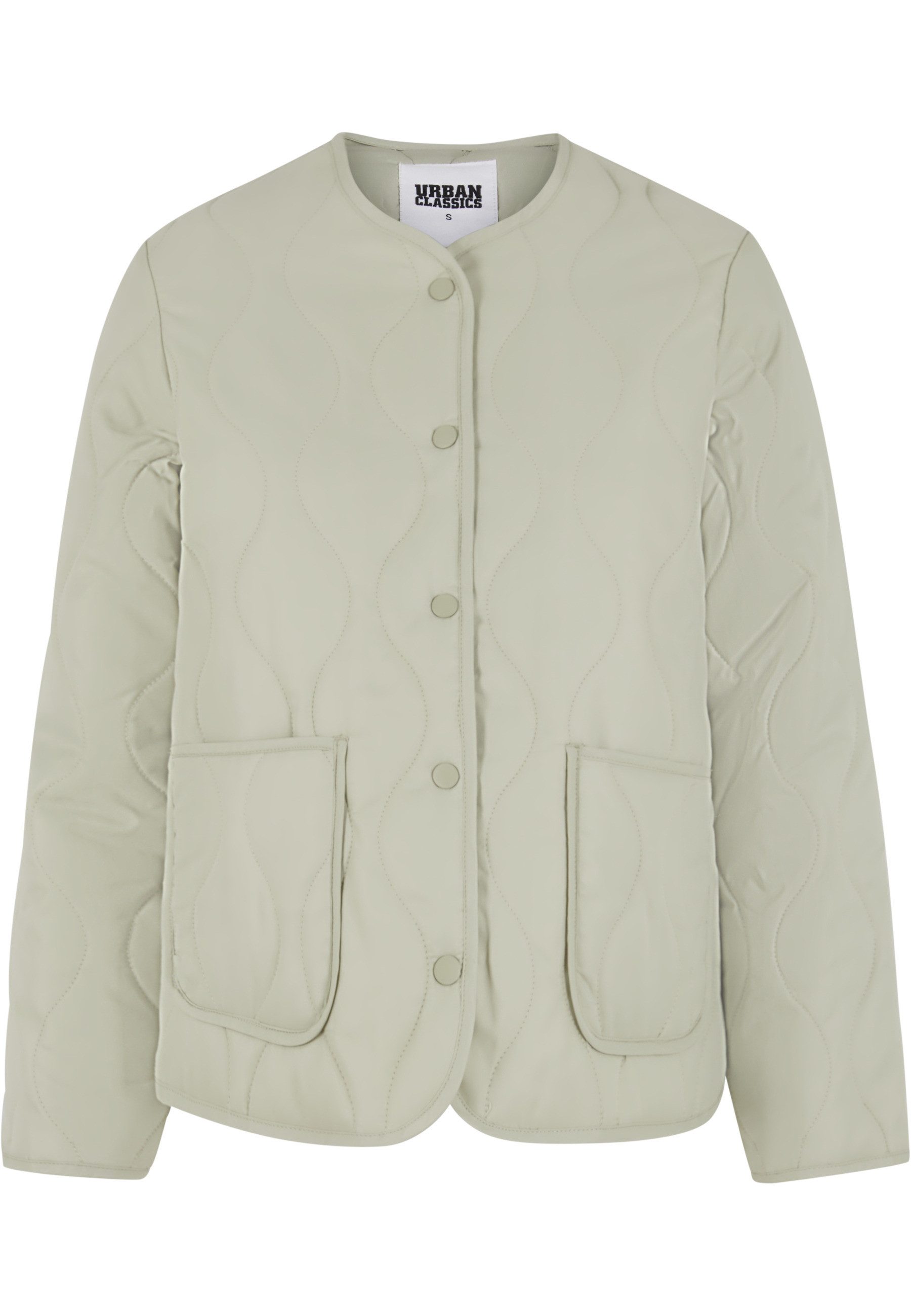URBAN CLASSICS Allwetterjacke Urban Classics Ladies Quilted Jacket (1-St)