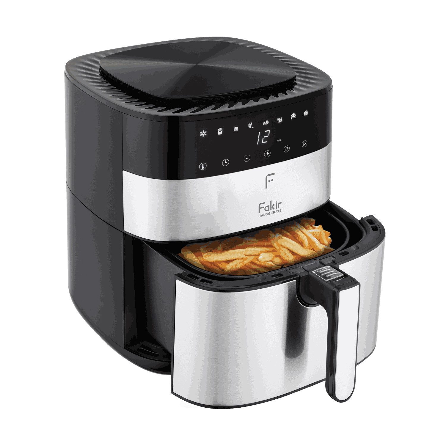 FAKIR Heißluftfritteuse Kunststoff, Metall, 1750 W, Fehler im Befehl: Falsche Syntax in der Nähe von "=".