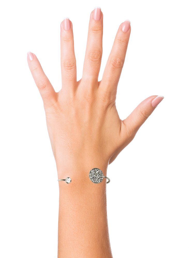 LUISIA® Armreif Einreihiger Armreif "Moonlight" mit Kristallen von Swarovsk günstig online kaufen