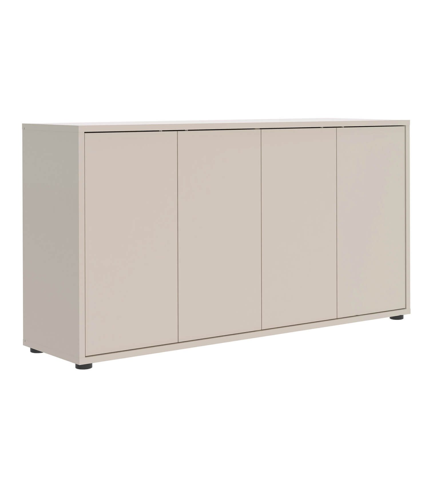 mokebo Sideboard Die Horizontale, Wohnzimmerschrank, Kommode, Beistellschrank, Anrichte in kaschmir