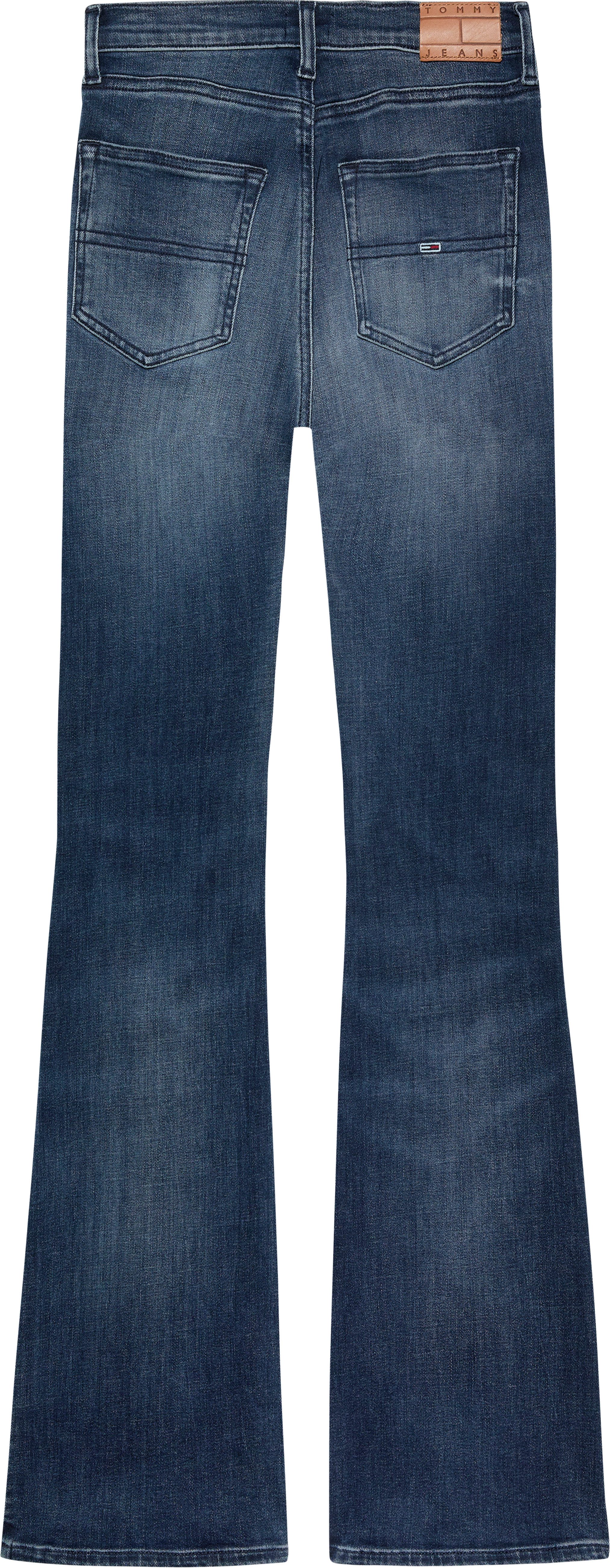 Tommy Jeans Slim-fit-Jeans Sylvia High Rise Flare mit Logo-Badge