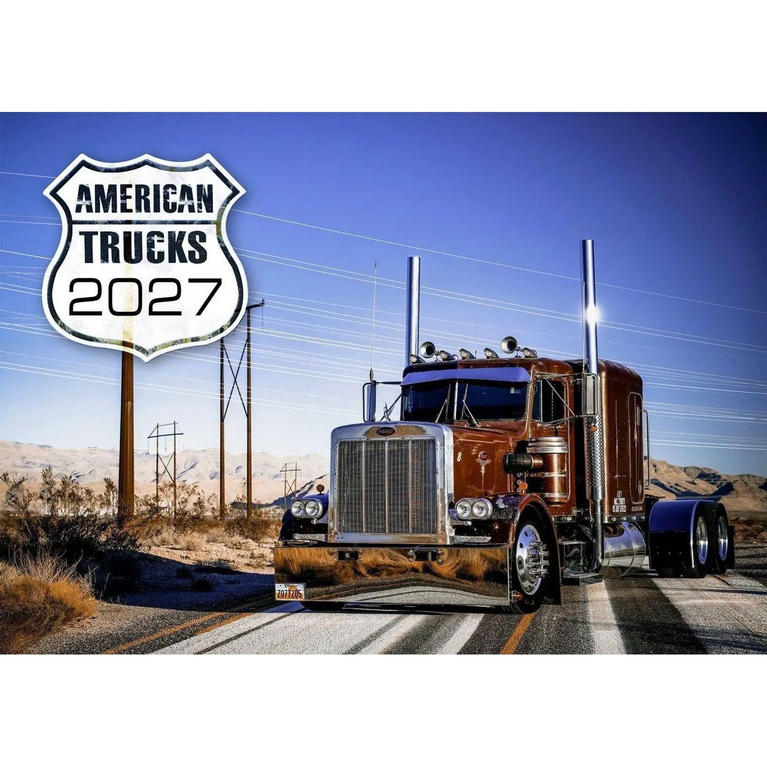 Motorbuch Wandkalender American Trucks Kalender 2027
