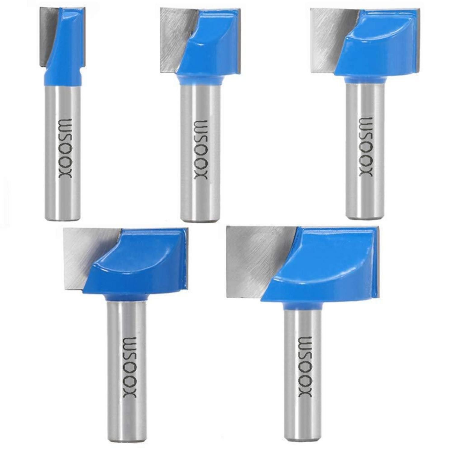 LuxusKollektion Schaftfräser Bodenreinigung Fräser Set 8mm Schaft 5 Stk.