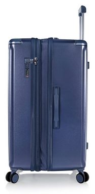 Heys Hartschalen-Trolley Luxe L, 76 cm, 4 Rollen, Hartschalen-Koffer Koffer groß TSA Schloss Volumenerweiterung
