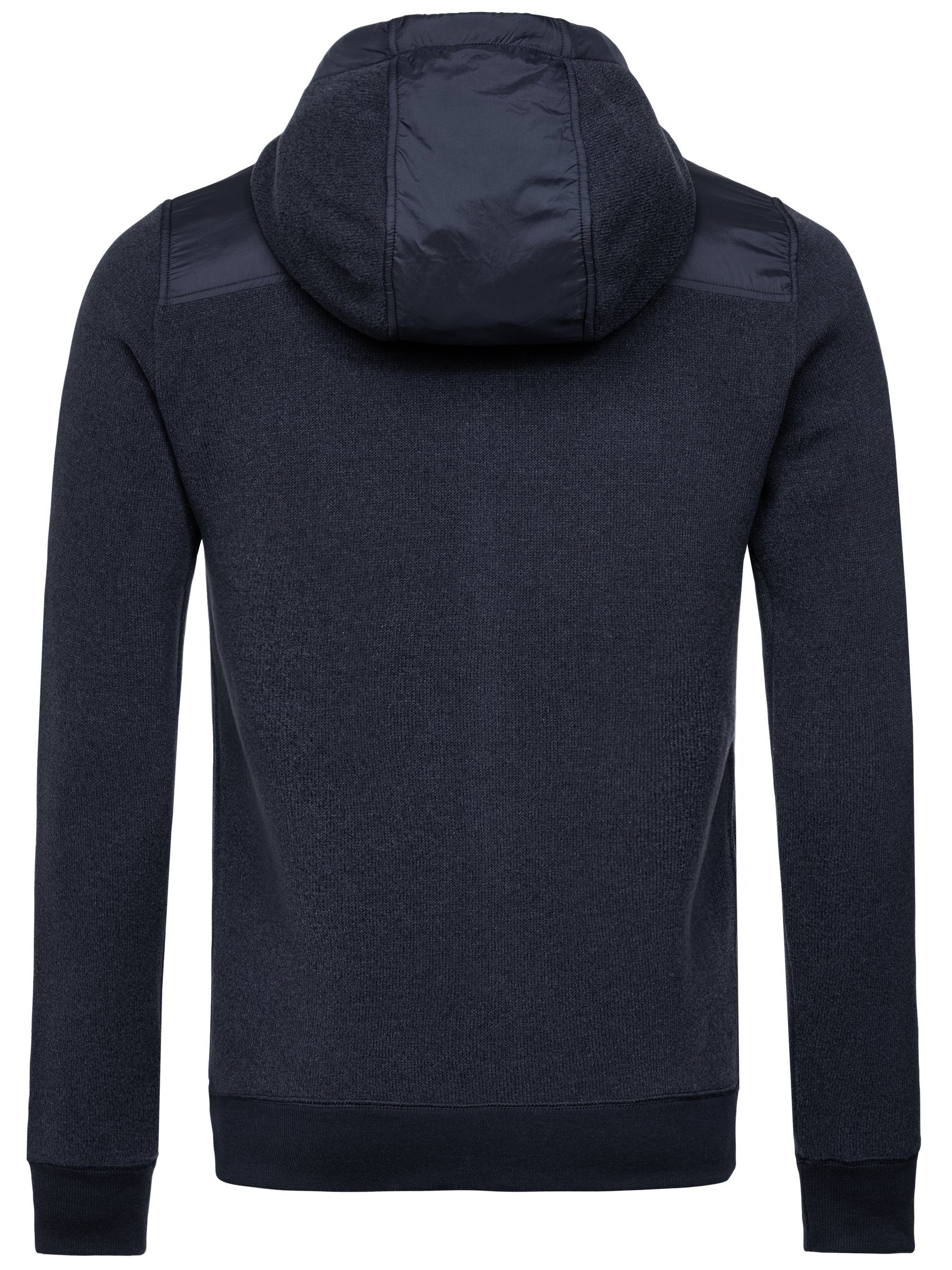 STORM Merino lässiger Sweatjacke SUPER.NATURAL M feinster Merino-Materialmix HOODIE Hoodie Style,