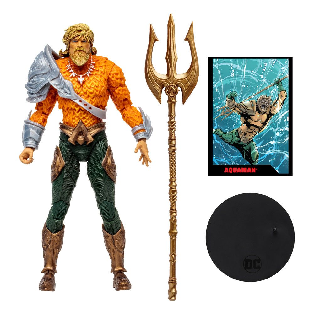 McFarlane Toys Actionfigur DC Direct Page Punchers & Comic Aquaman (Aquaman) 18 cm