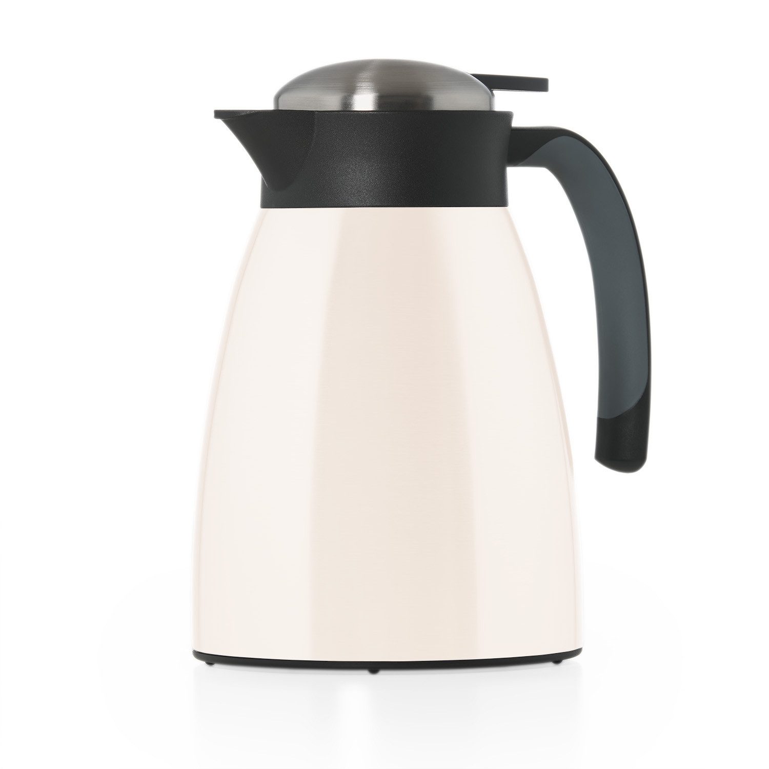 Blumtal Isolierkanne Thermoskanne Carla - 1L Bruch- und auslaufsicher, 1 l, Quick Tip Verschluss, BPA-frei, hält Getränke stundenlang warm & kalt