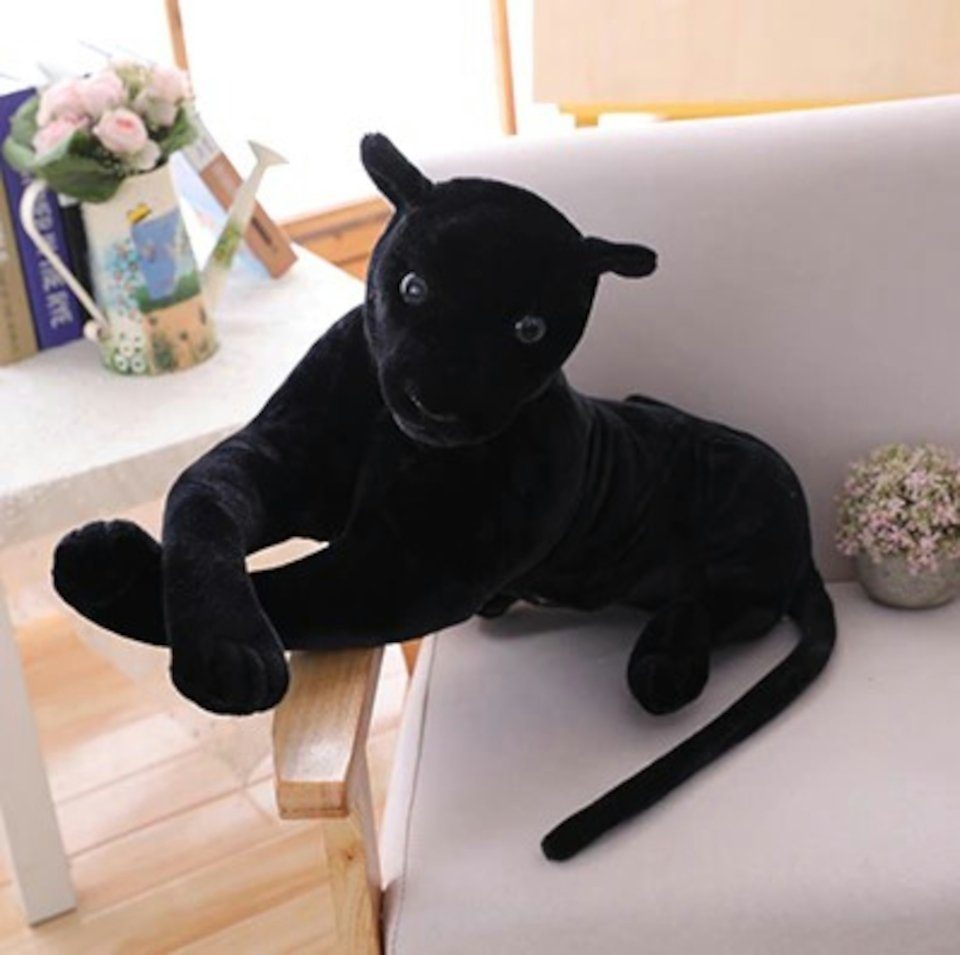 Tinisu Kuscheltier Panther Kuscheltier - 26 cm Plüschtier Puma Stofftier