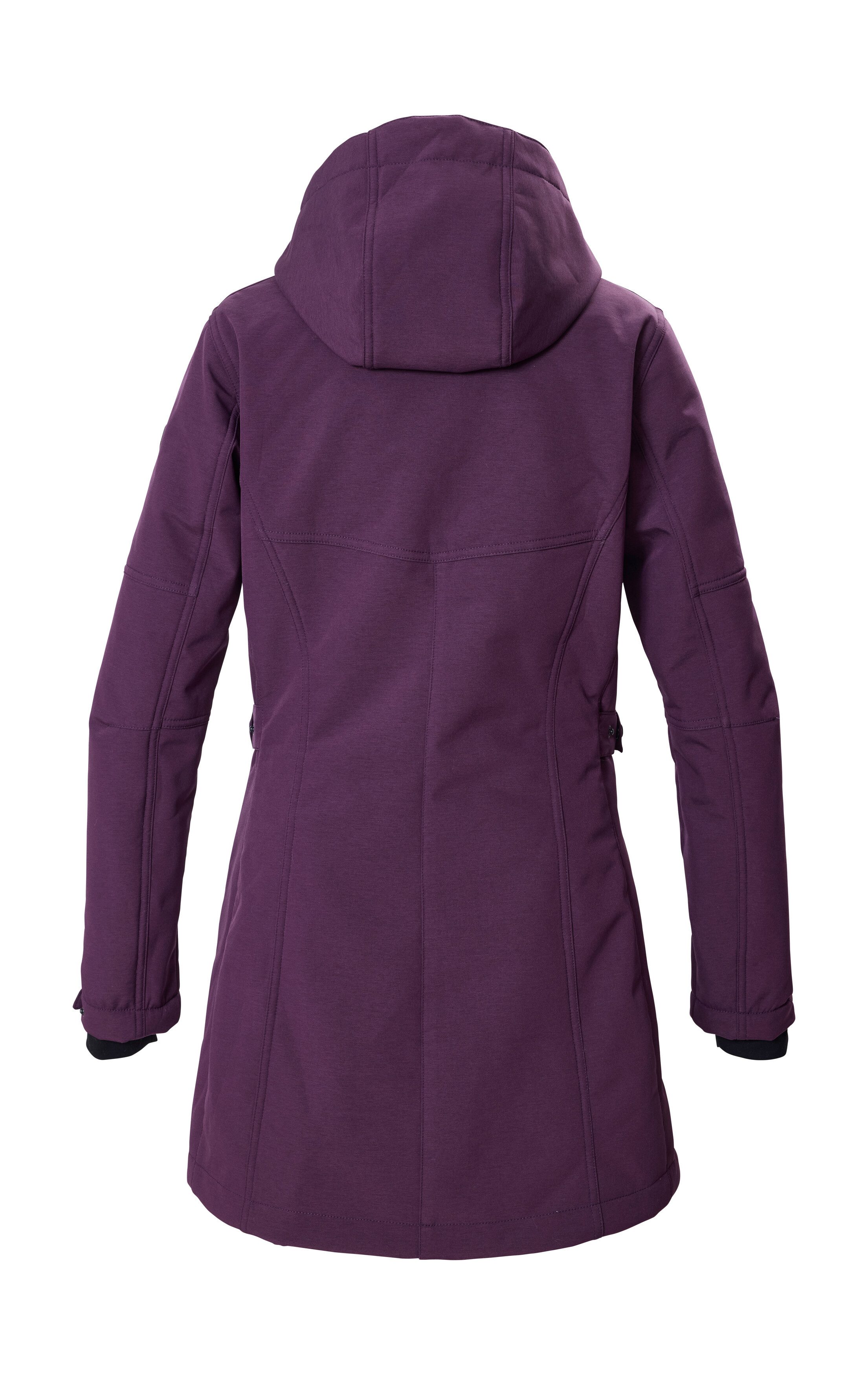 G.I.G.A. DX by killtec Softshellparka GW 61 WMN SFTSHLL PRK Winddichter, wasserabweisender Damen Softshell Parka mit Teddyfleece – Bild 2 von 2