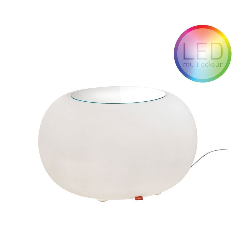 Design Stehlampe Weiß, Bubble Transluzent Moree