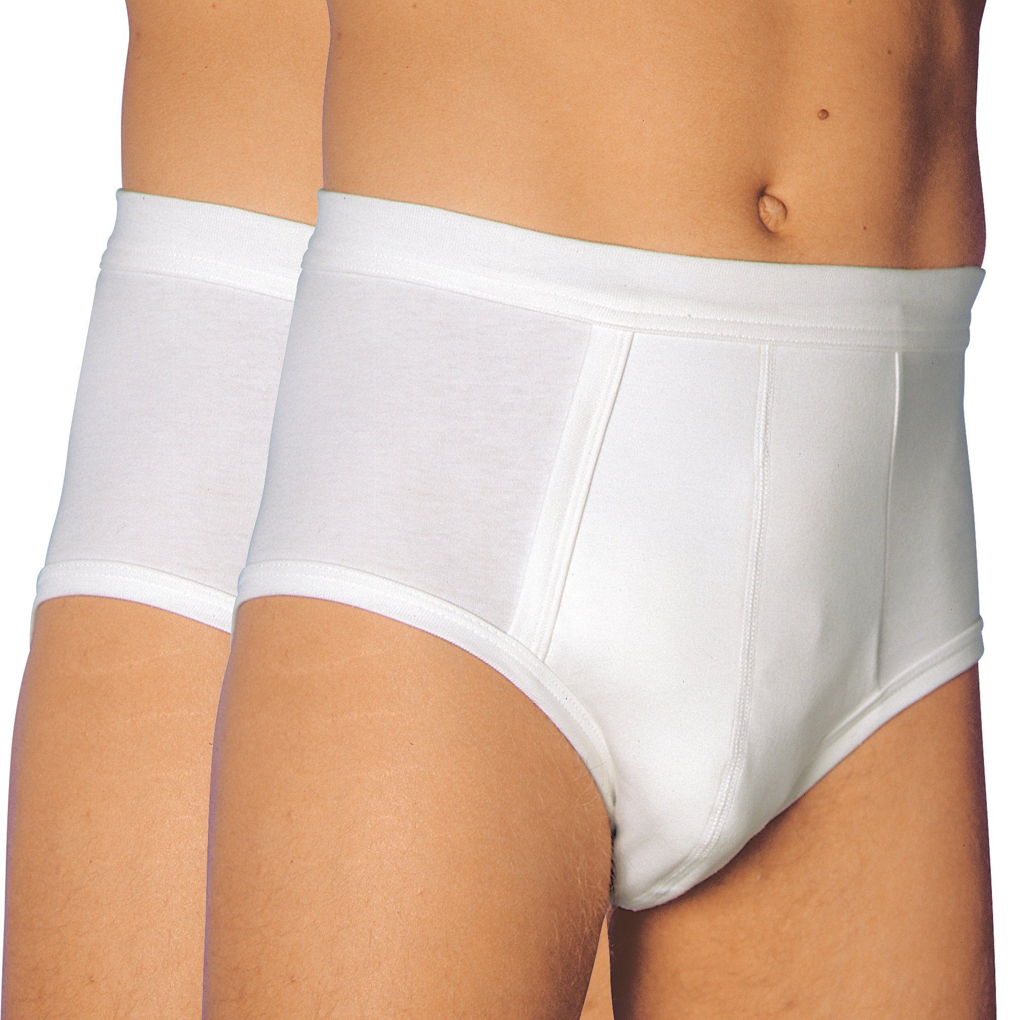 Mediset Slip Herren Hygiene-Slip 2er-Pack (2-St) Uni