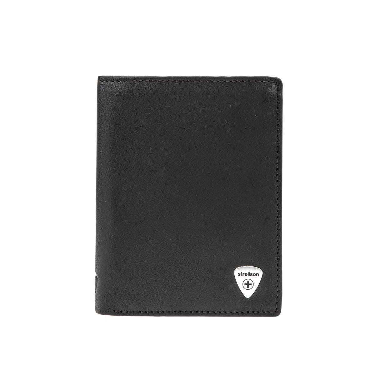 Strellson Geldbörse Harrison Pierce BillFold V8 Herren Geldbörsen Leder Hochformat (1 Stück, 1-tlg., B/H/T)ca. 10/13/2 cm), RFID-Schutz