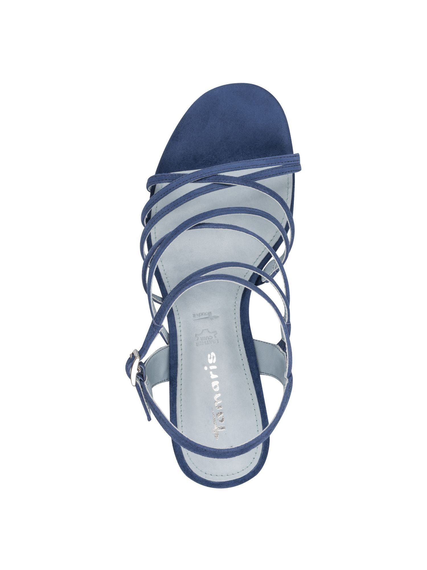 Tamaris ANTIslide, TOUCH-IT, ANTIshokk aus Leder Sandalette ANTIslide