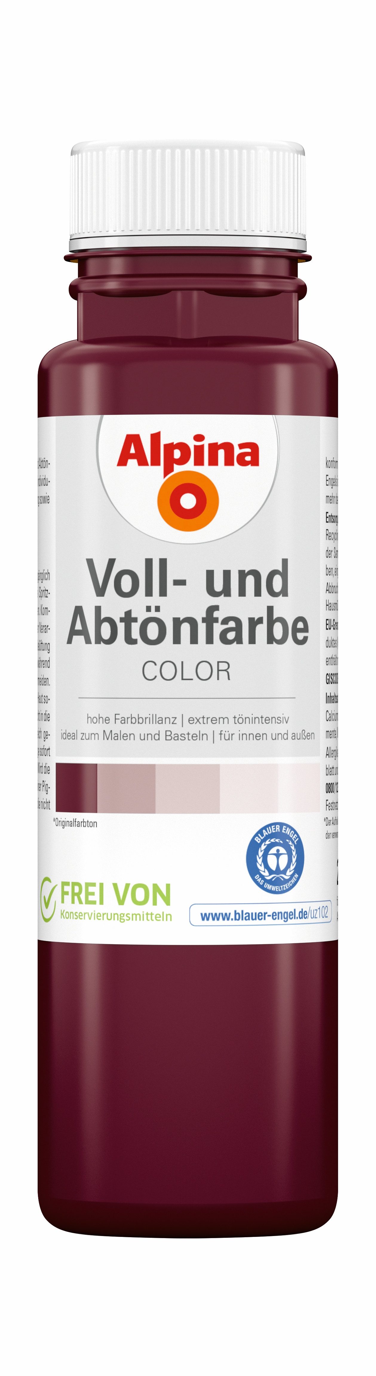 Alpina Vollton- und Abtönfarbe