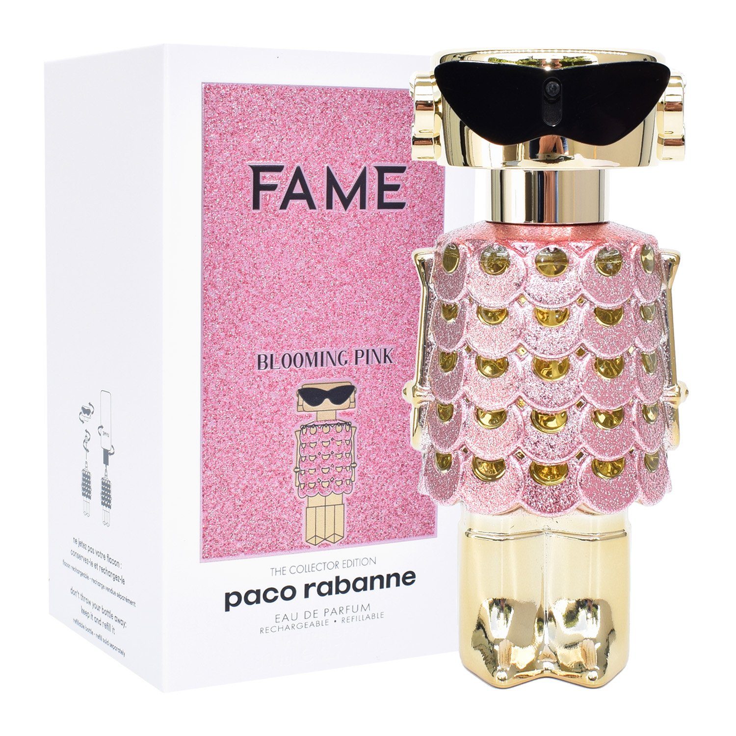 paco rabanne Eau de Parfum Fame Blooming Pink, Damenduft