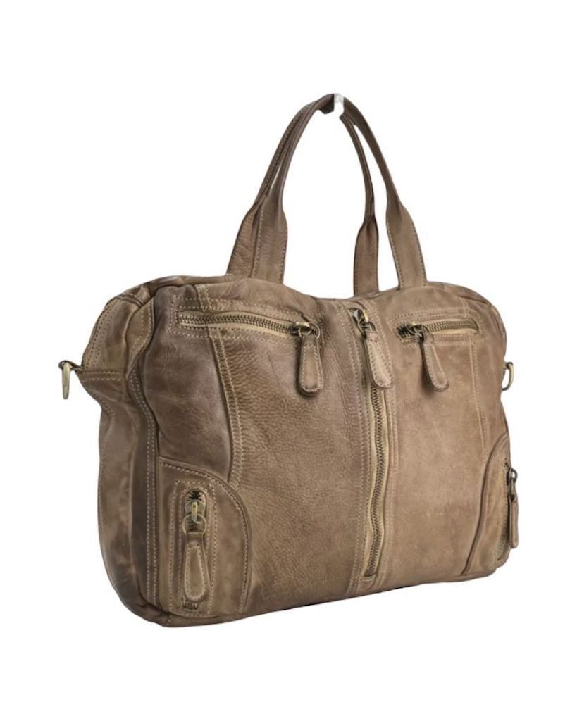 Handtasche Simsa Designer Business Damen Ledertasche Schultertasche