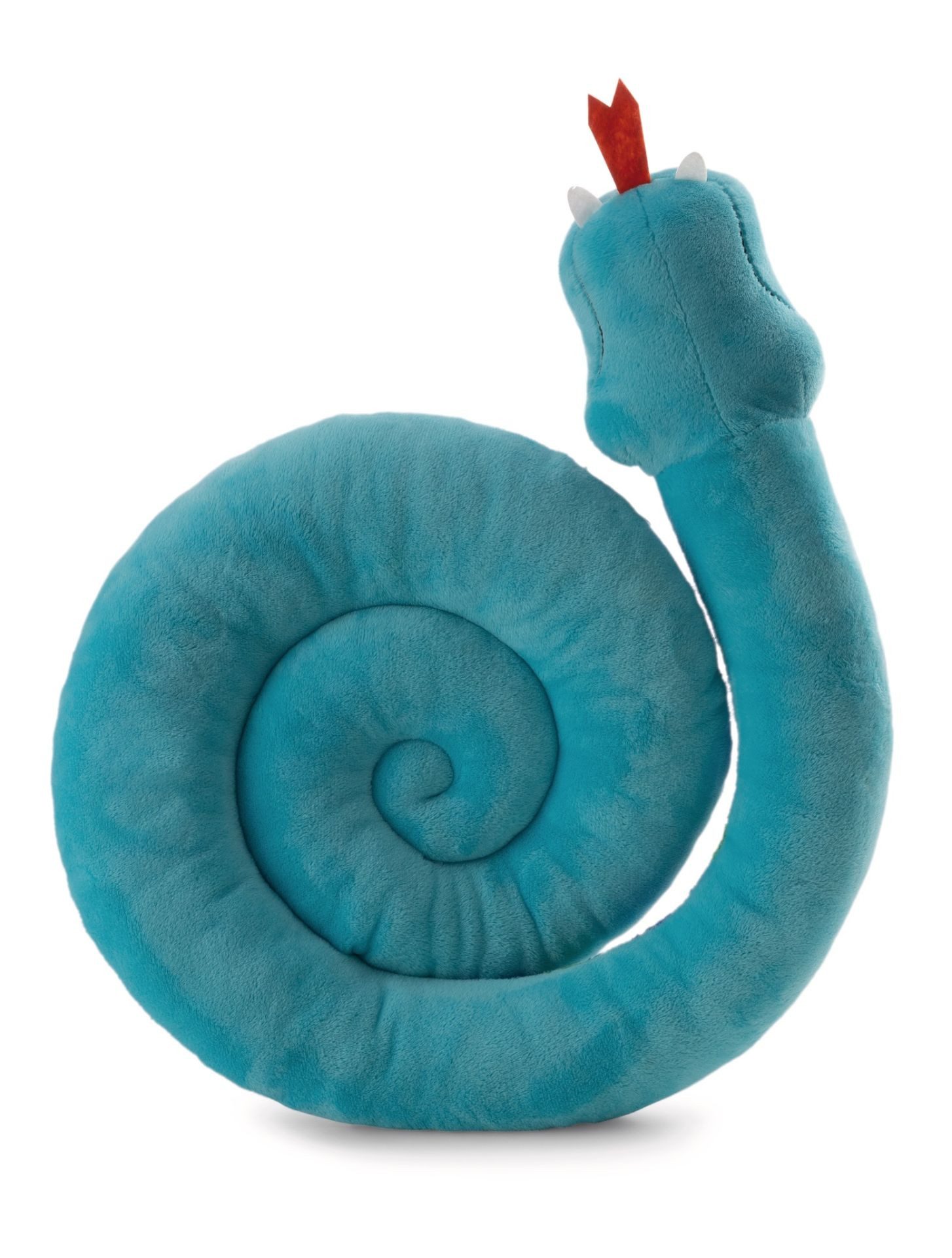 Nici Kuscheltier Kissen Schlange Zsa Zsa blau/grün rund 30 cm Plüschschlange Tierkissen