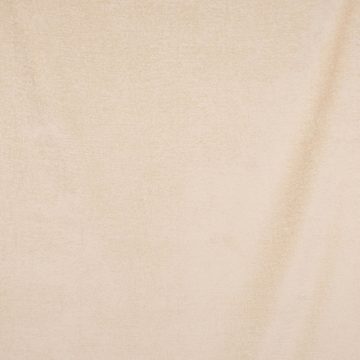 Vorhang SCHÖNER LEBEN. Vorhang Thermovorhang Soft Teddy Deluxe creme 245cm, SCHÖNER LEBEN., Smokband (1 St), abdunkelnd, Polyester, handmade, made in Germany, vorgewaschen