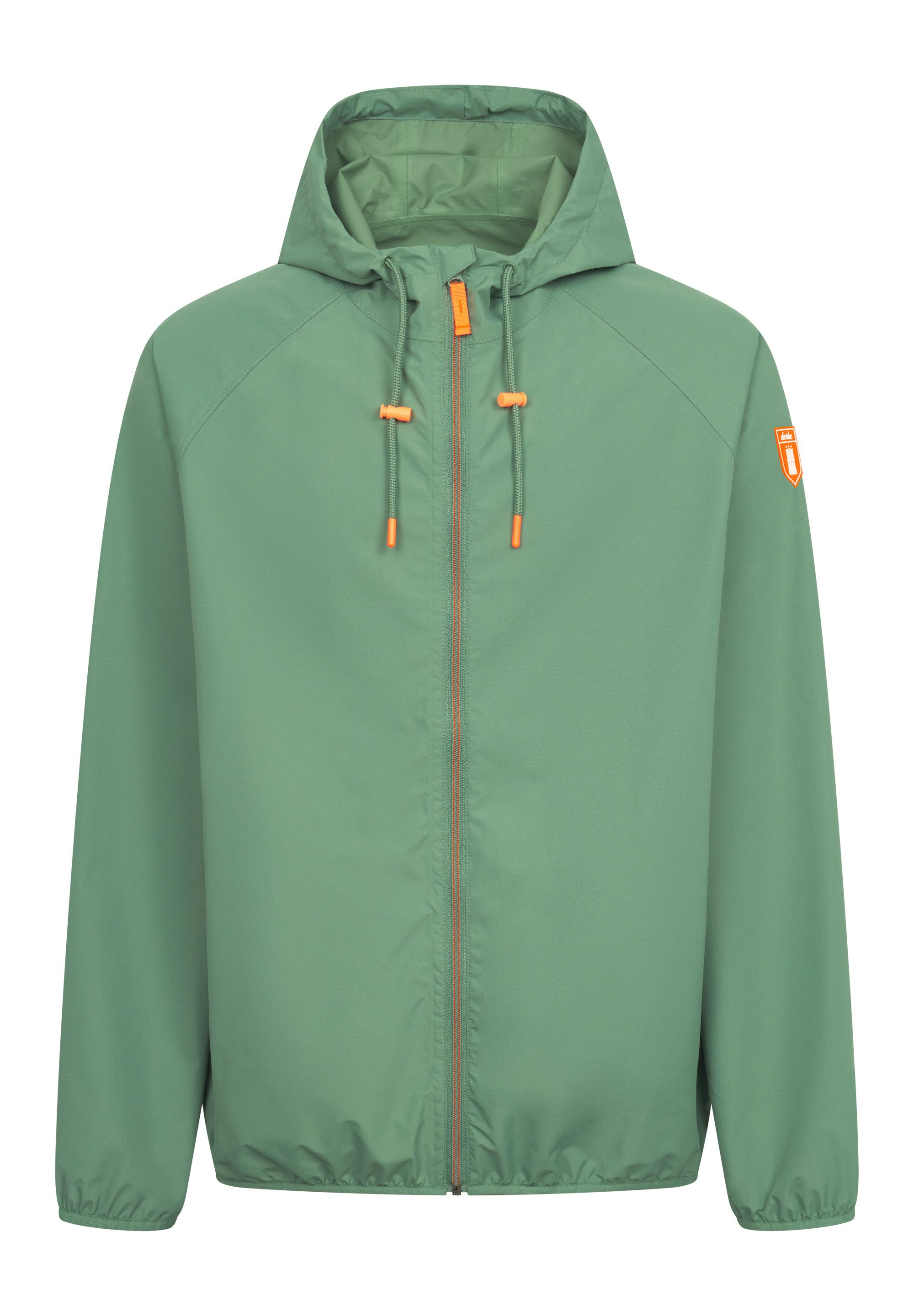 Derbe Funktionsjacke Packby faltbare Jacke, wasserabweisend, winndicht