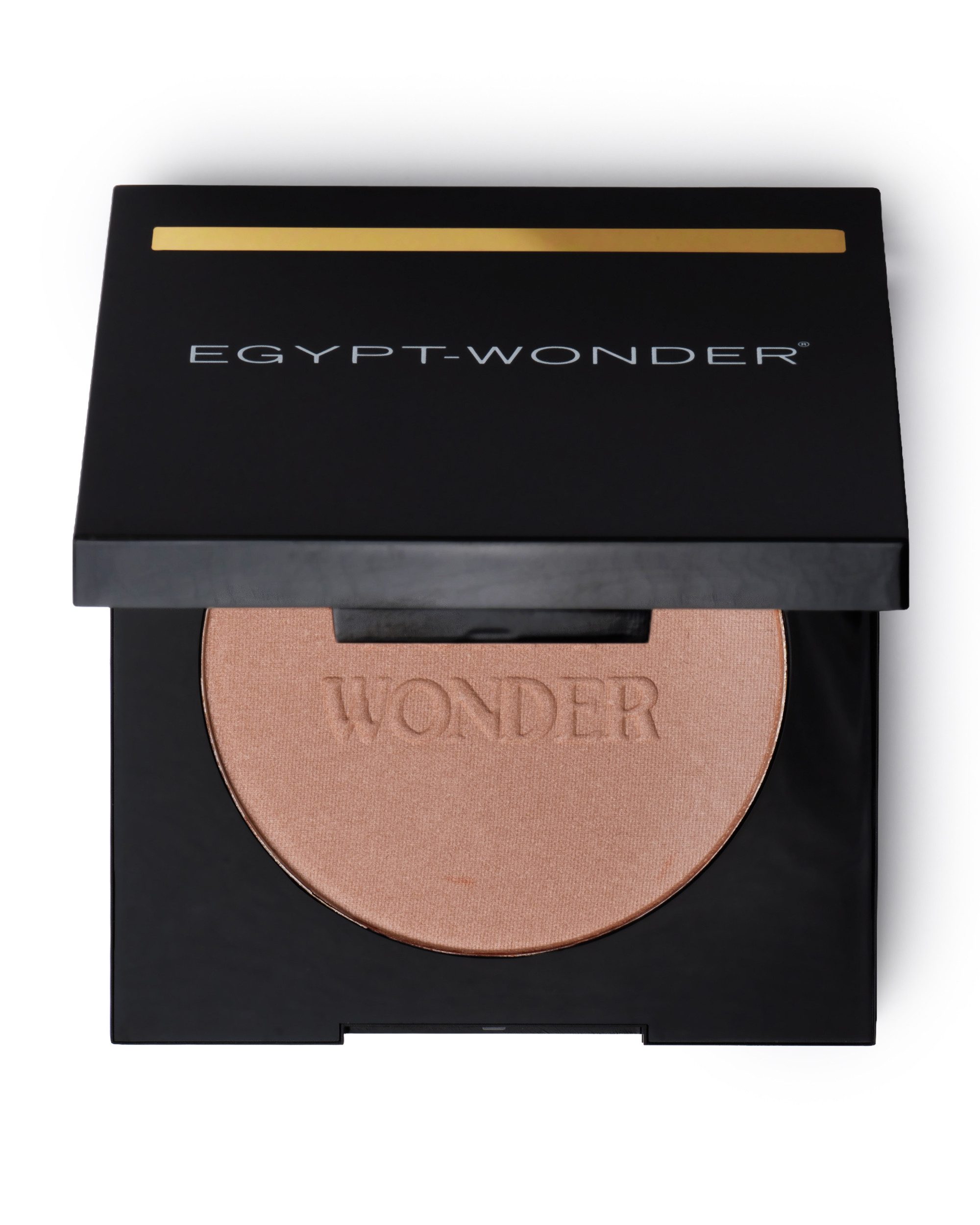 EGYPT-WONDER Make-up Compact Puder, Zartes Finish, ohne Duftstoffe, perfekter Teint
