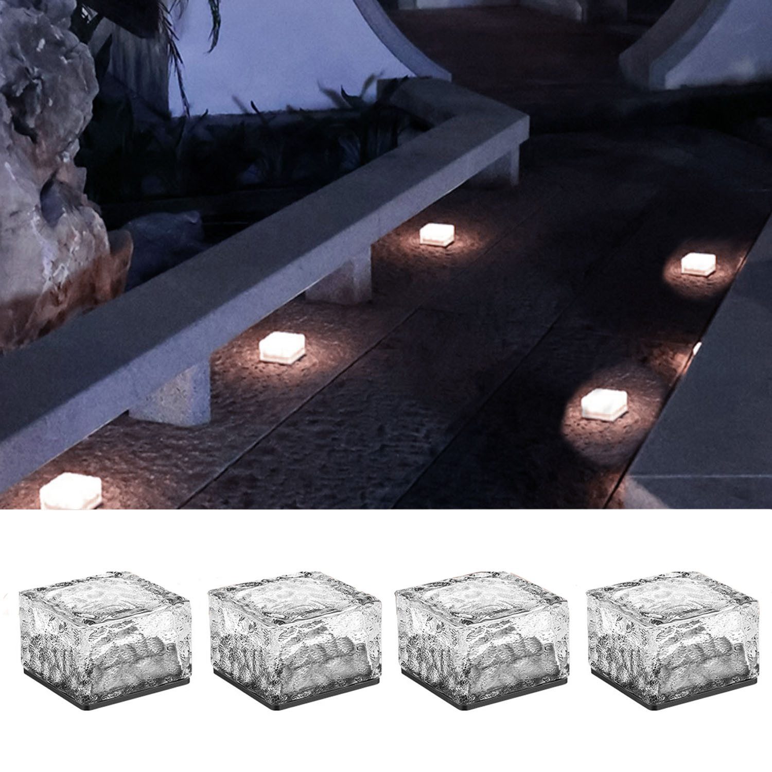 oyajia LED Solarleuchte 4/8 Stück Solarleuchte günstig online kaufen