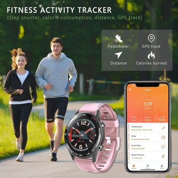 SUPBRO Smartwatch (1,69 Zoll, Android, iOS), mit Fitness Tracker Armband Smart Armband blutdruck Uhr Schlafmonitor