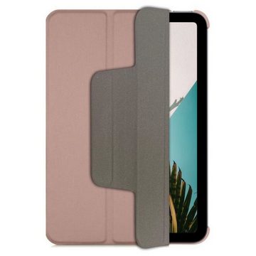 Macally Tablet-Hülle Smart Case Tasche Book-Stand Cover Hülle Rose, Standfunktion Magnet-Verschluss für Apple iPad mini 6 2021 8,3"