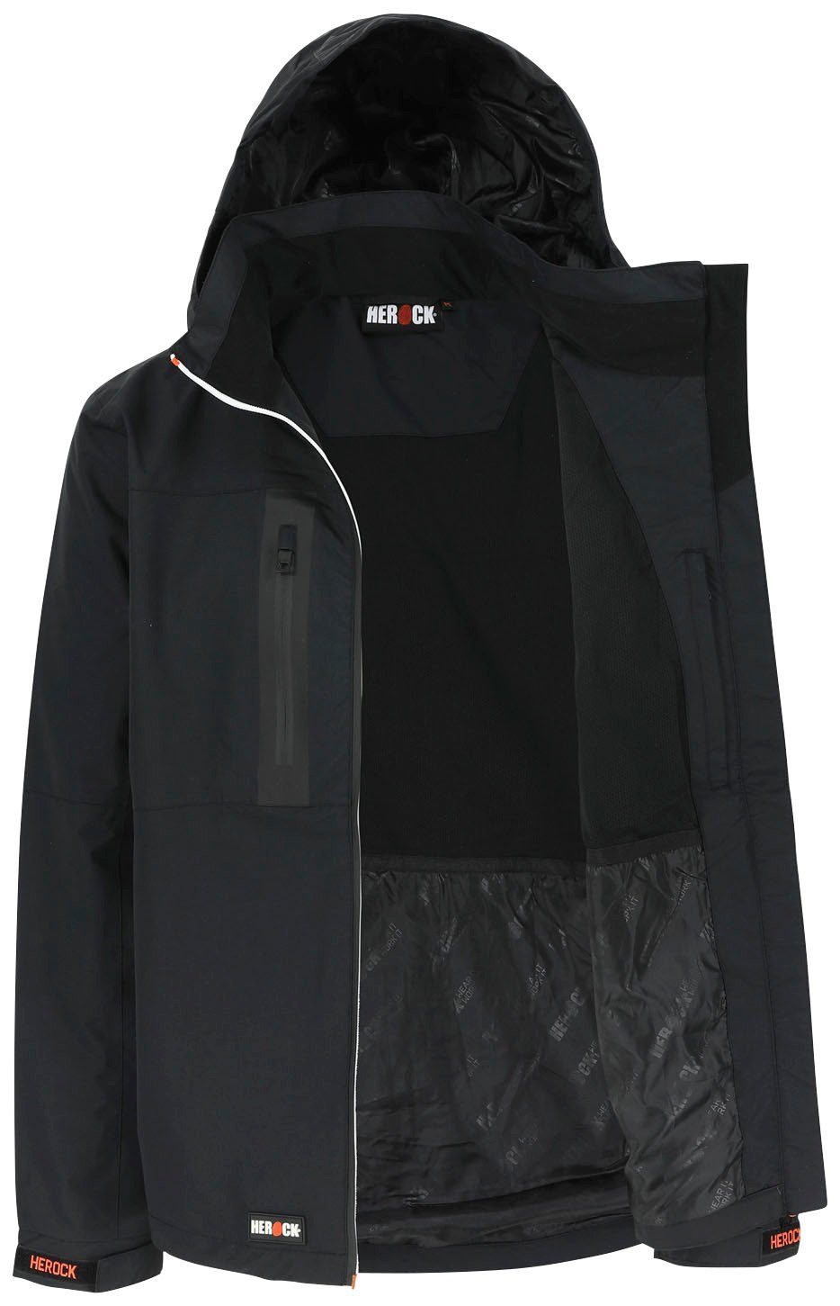 Herock Regenjacke Aspen Technisch laminierte, Jacke winddichte atmungsaktive, und wasserdichte