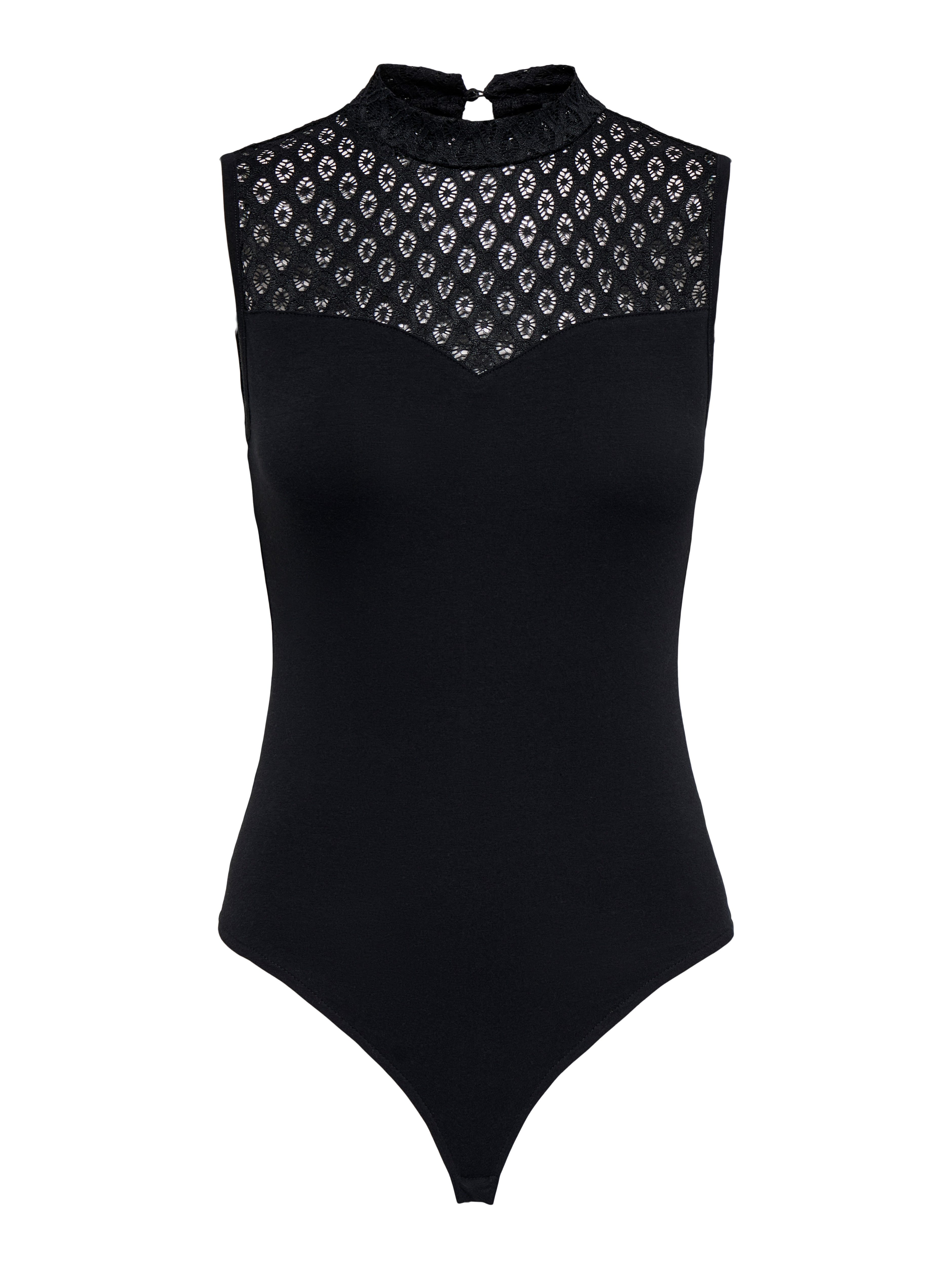 ONLY Body ONLMEL S/L BODYSTOCKING CS JRS Baumwollmischung