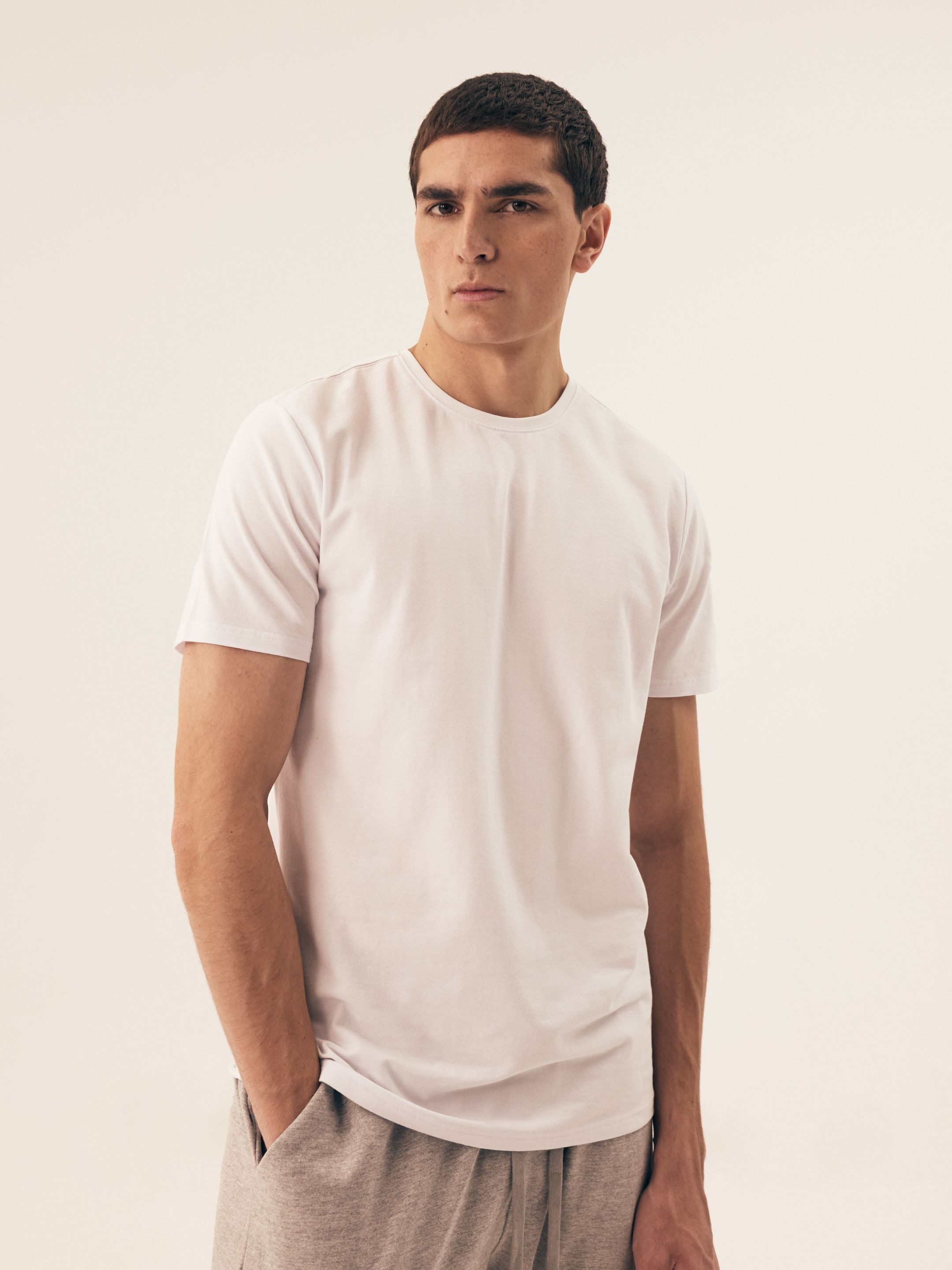 Henderson T-Shirt Elastisches Rundhals-T-Shirt im 2er-Pack, Move (2-tlg., 2er-Pack)