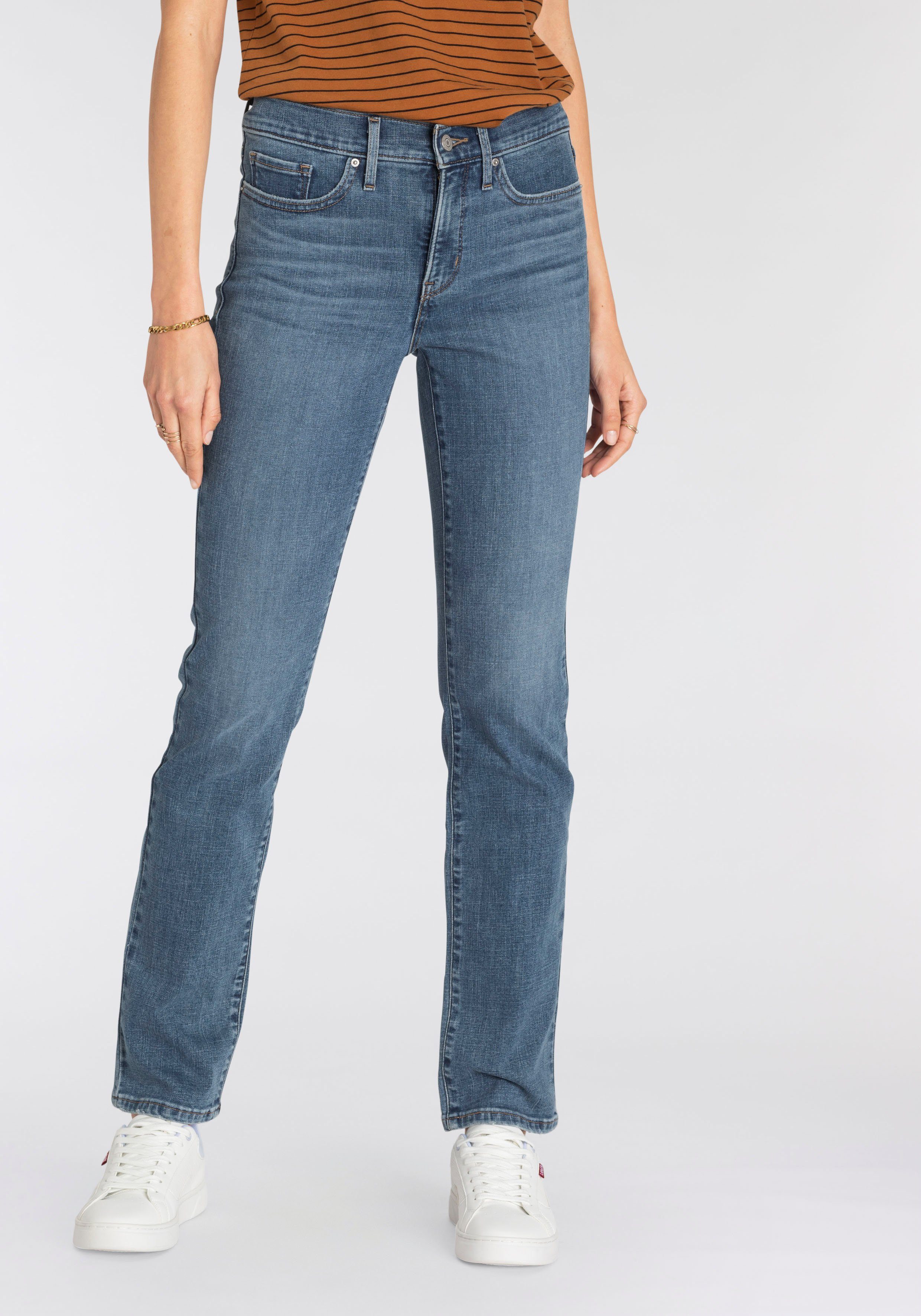 Levi's® Gerade Jeans 314 Shaping Straight mit Stretch