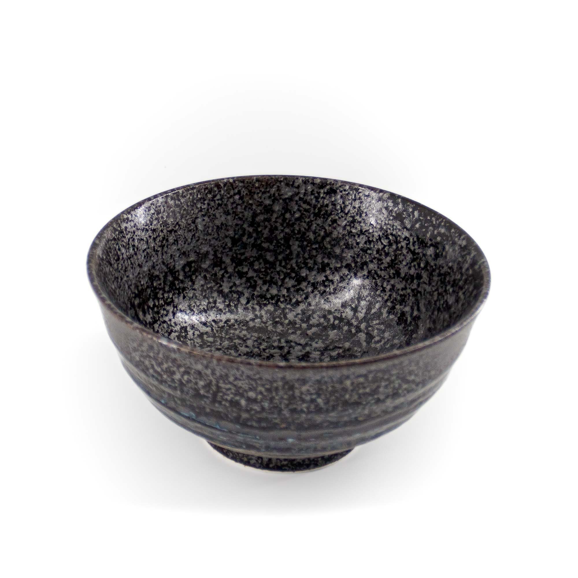teayumi Schale YAMADA Wan Schale 800 ml Schwarz Braun Türkis