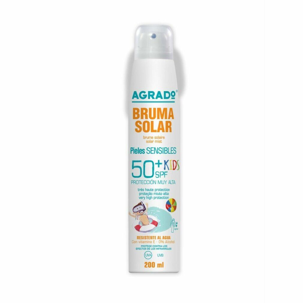 Kids Agrado haut Sensible SPF50+ Körperpflegemittel (200 Agrado Sonnenschutzmaske ml)