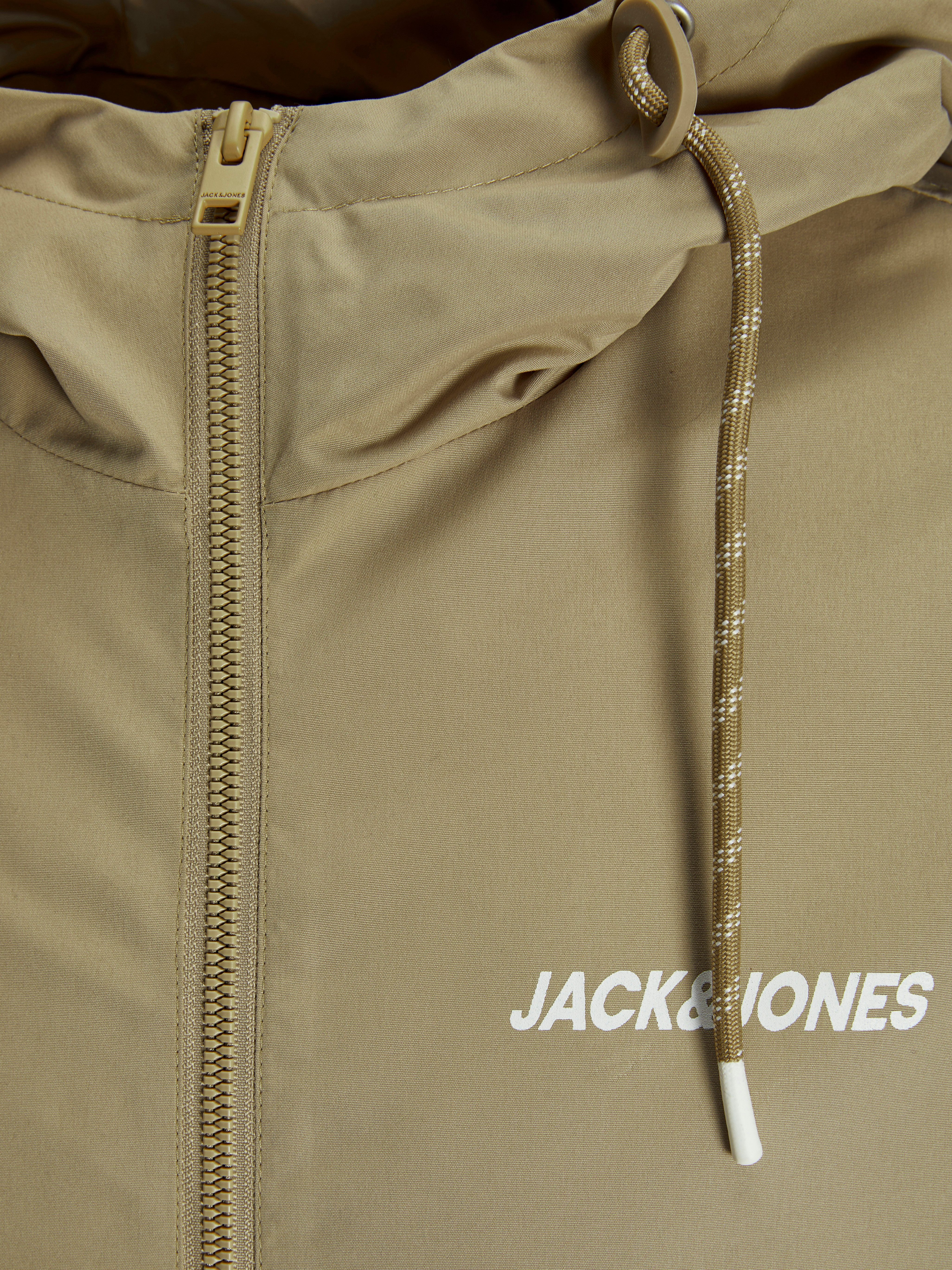Jack & Jones Blouson JJERUSH mit Kapuze Kunstfaser, regular fit
