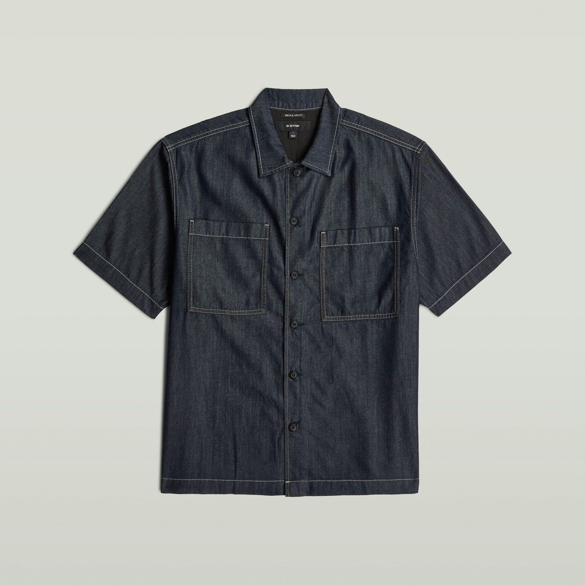 G-STAR Langarmhemd Bowling 2-pkt Regular Shirt s\s rinsed