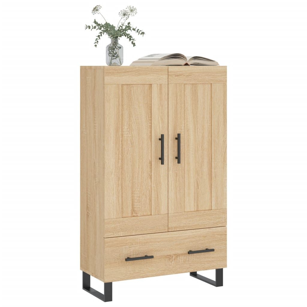 vidaXL Highboard Highboard Sonoma-Eiche 69,5x31x115 cm günstig online kaufen