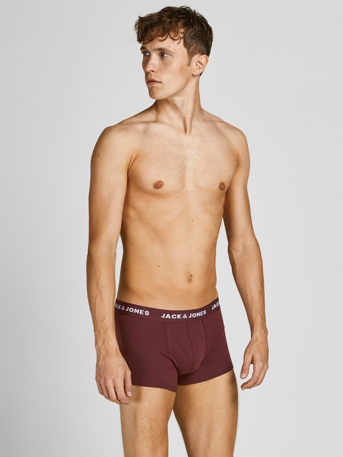 Jack & Jones Boxershorts Trunk (5-St., Set) Logobund, elastisch, im 5er Pac günstig online kaufen