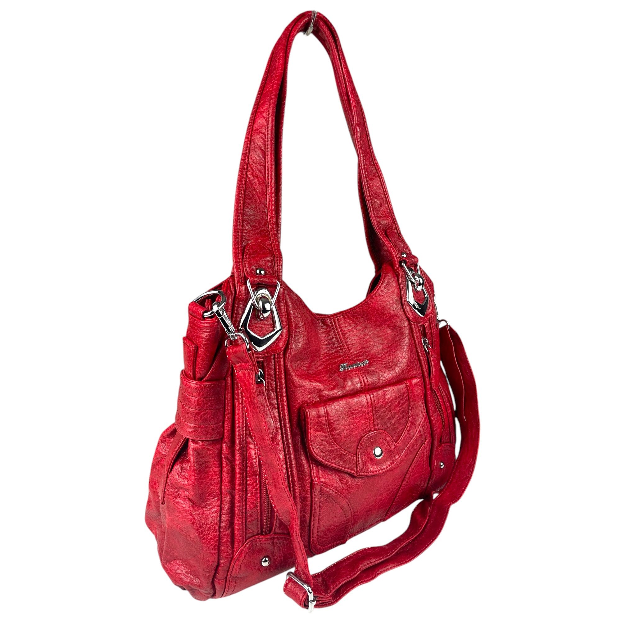Taschen4life Schultertasche Damen Handtasche AK22106, sportlich günstig online kaufen