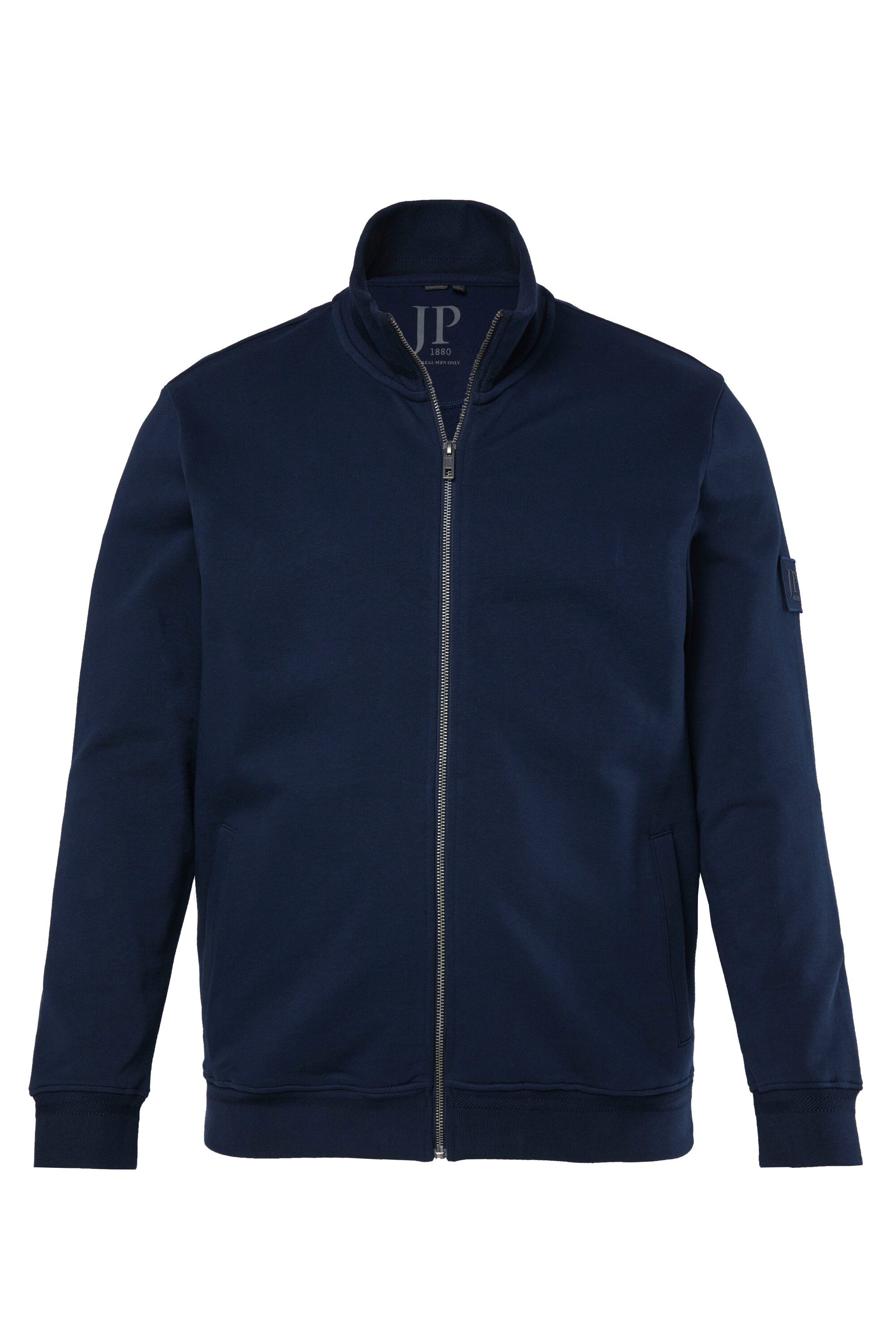 Fleecejacke Sweatjacke Sweat Stehkragen Zipper bis 8 XL