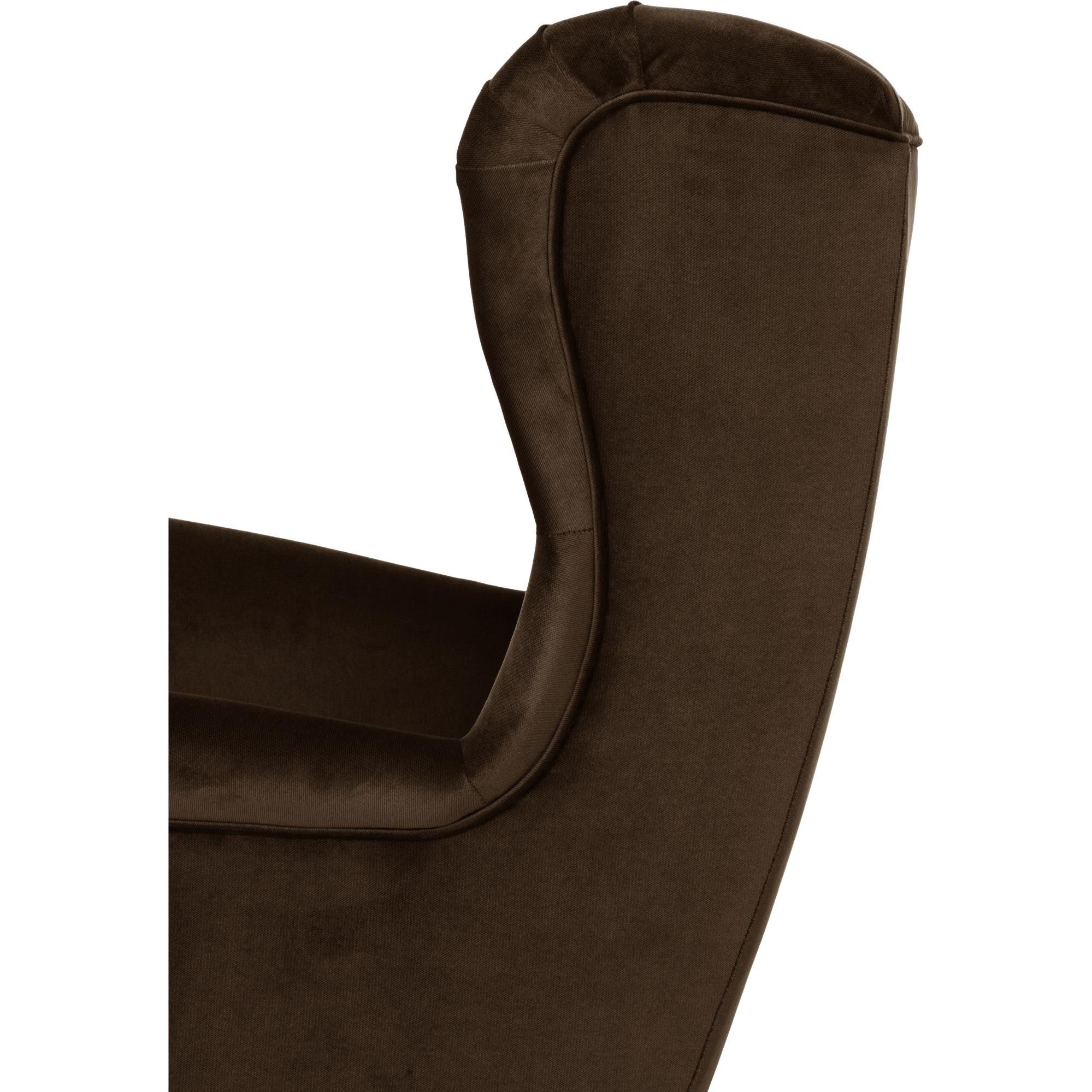 Beautysofa Ohrensessel Sessel FALCO Chesterfield Wohnzimmersessel Fernsehsessel